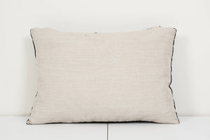 Tiger Silk Ikat Velvet Pillow Cover | 16'' x 24''