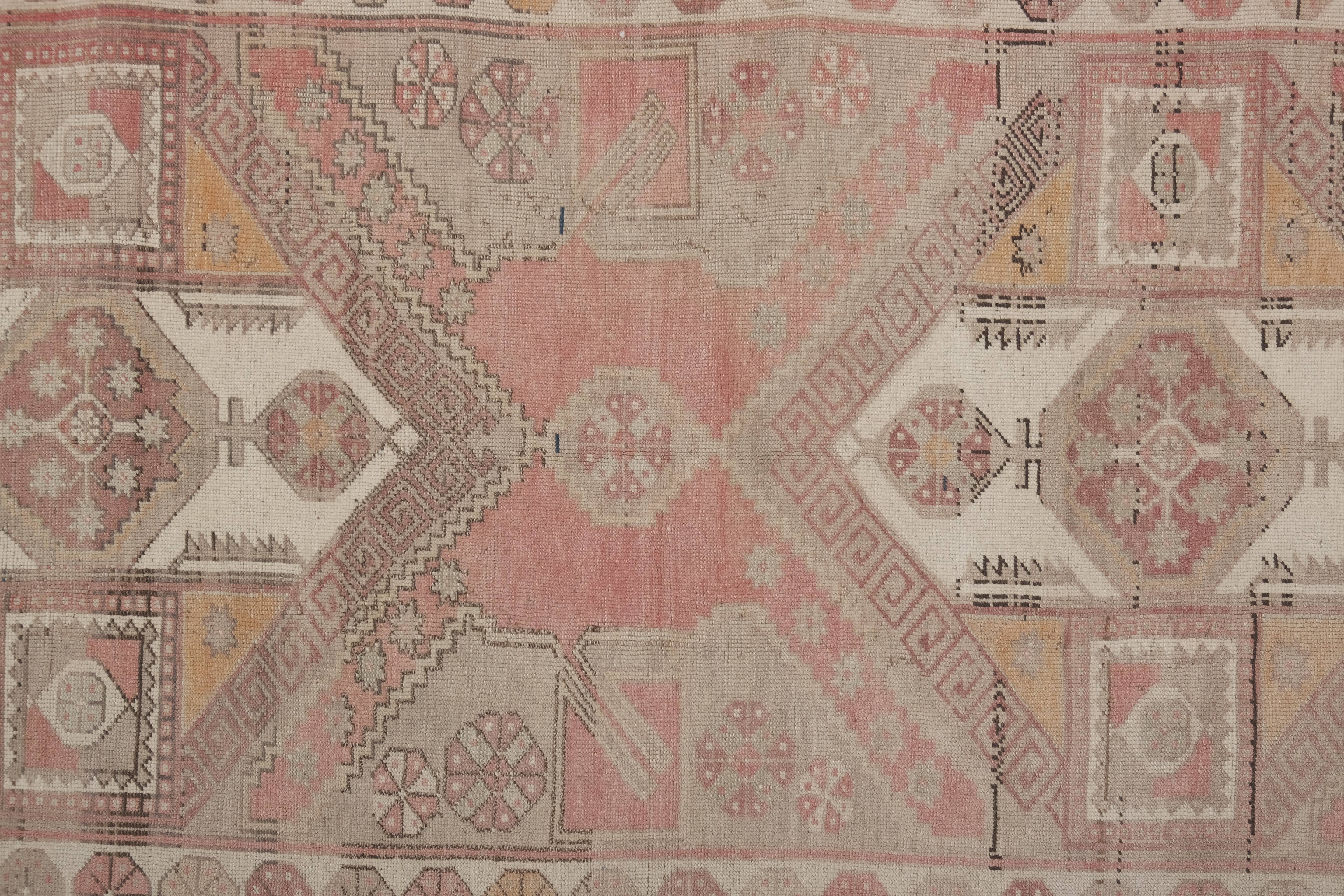 Vintage Turkish Anatolian Runner Rug 5'2'' x 12'2''