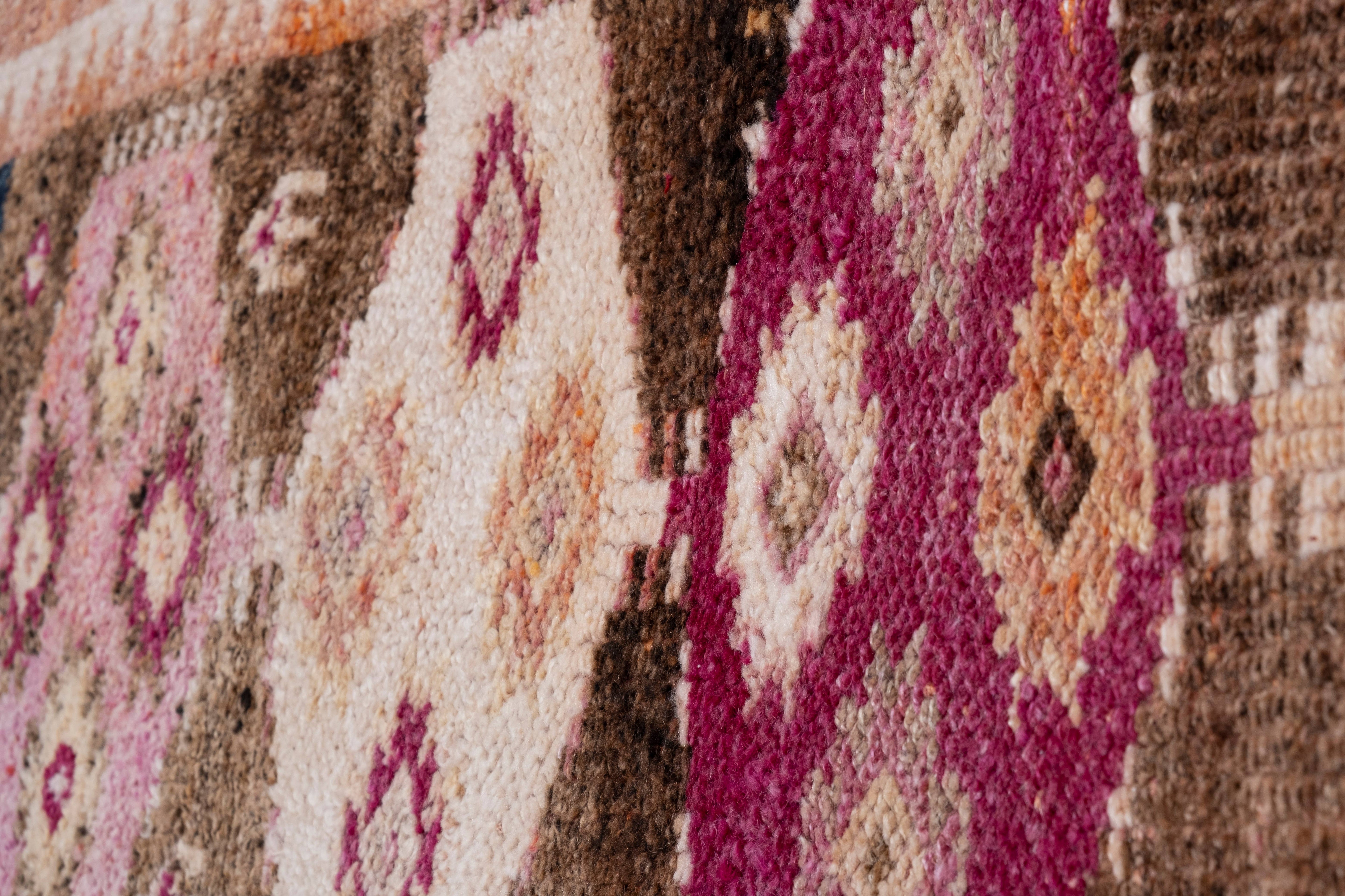 Vintage Kurdish Runner Rug 2'8'' x 10'4''