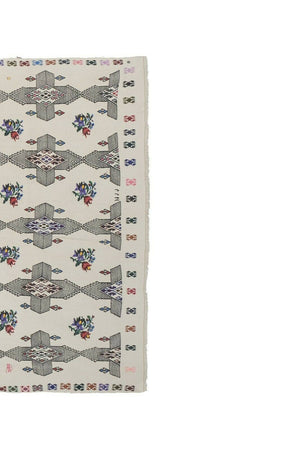 Vintage Turkish Kilim Rug 5'11'' x 7'5''