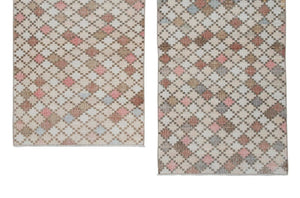 Vintage Turkish Rug Set of 2 | 3'10'' x 6'2''