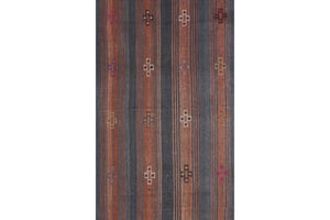 Vintage Turkish Kilim Rug 3'9'' x 9'4''