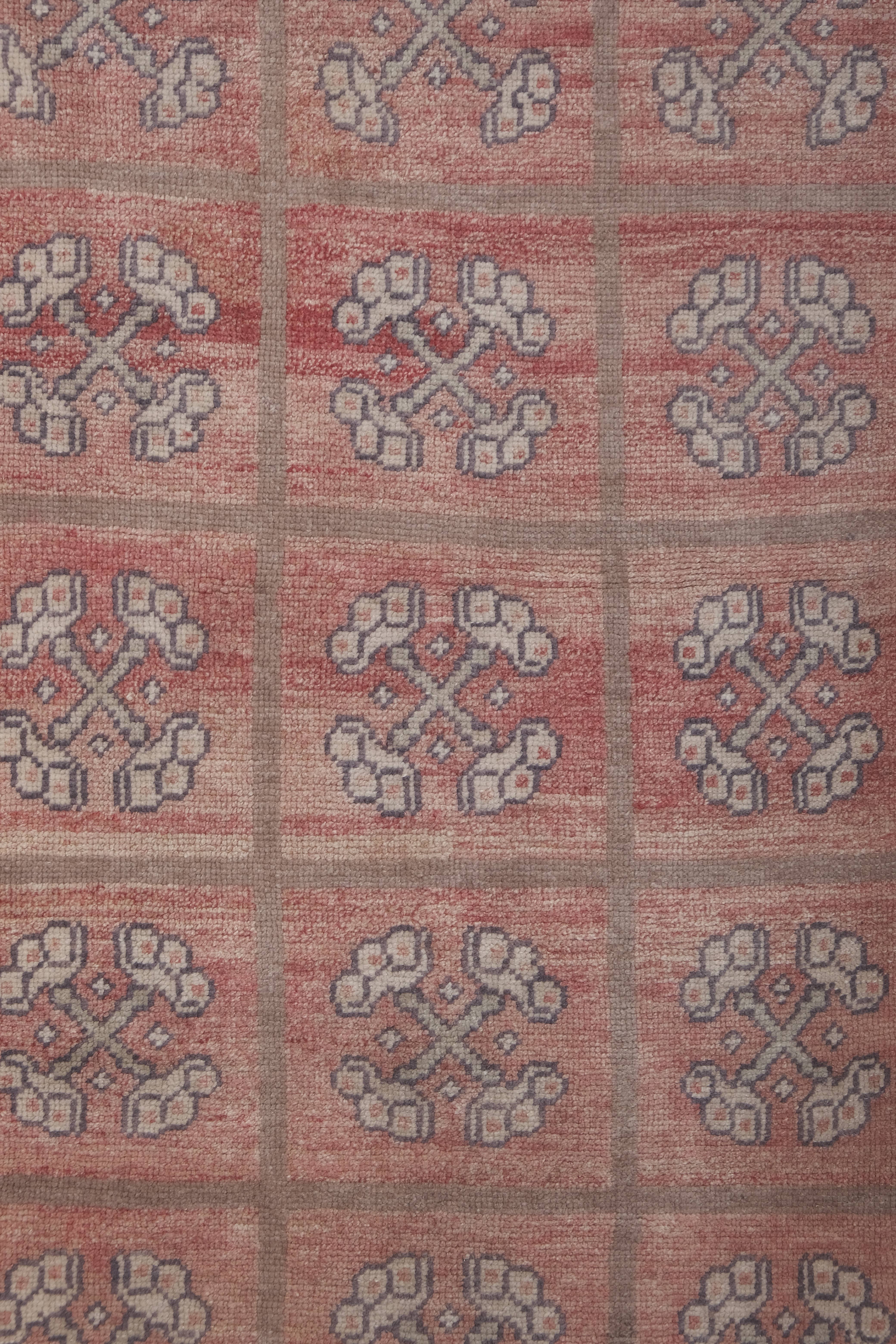 Vintage Turkish Karapinar Runner Rug 3' x 5'6''