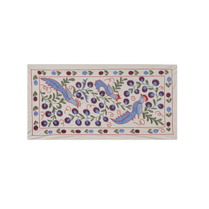Bird Suzani Wall Hanging & Tablecloth | 18'' x 37''
