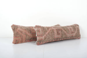 Rug Pillow Cover Set of 2 | 8'' x 24''