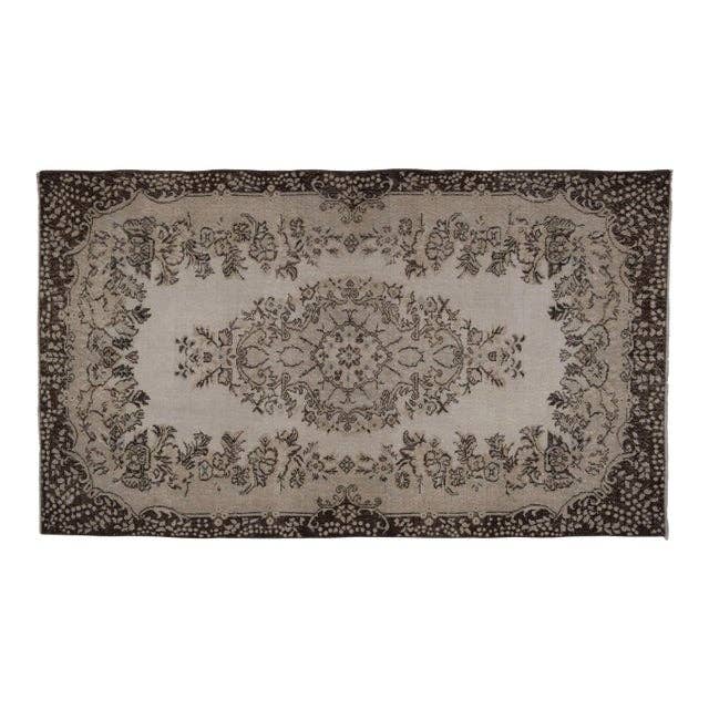 Vintage Turkish Rug 5'5'' x 9'2''
