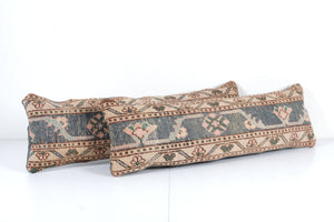Rug Bedding Pillow Cover Set of 2 | 12'' x 36''