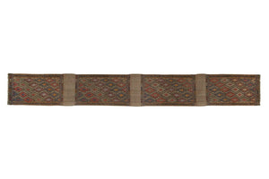 Vintage Turkish Kilim Runner 1'8'' x 13'9''