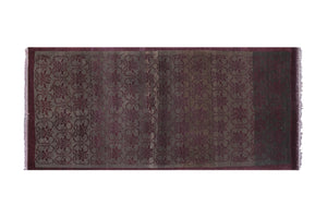 Vintage Turkish Shaggy Rug 3'3'' x 6'5''