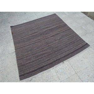 Vintage Turkish Kilim Rug 4'11'' x 5'1''