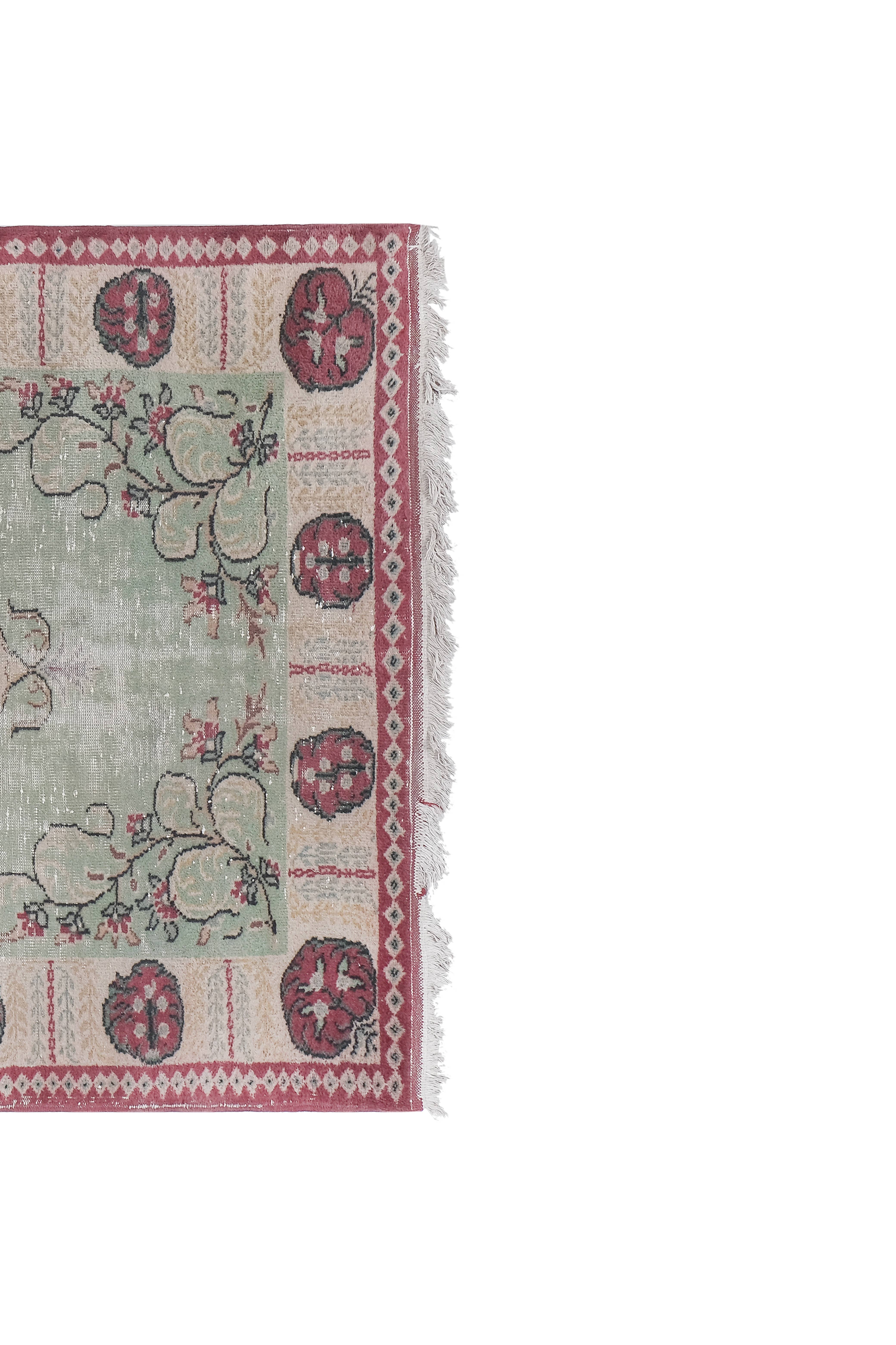 Vintage Oushak Rug 6'2'' x 9'6''