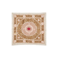 Hand-Embroidered Suzani Wall Hanging & Tablecloth 4'4'' x 4'9''