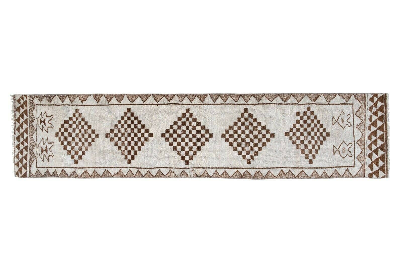 Vintage Herki Runner Rug 5'10'' x 11'6''