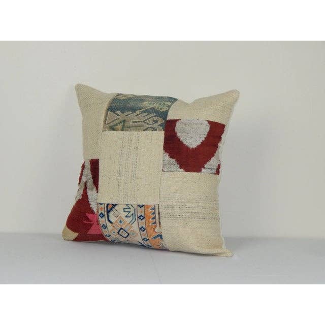 Kilim Patchwork Pillow Cover | 20'' x 20''