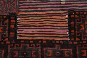 Vintage Turkish Anatolian Rug 3'5'' x 9'1''