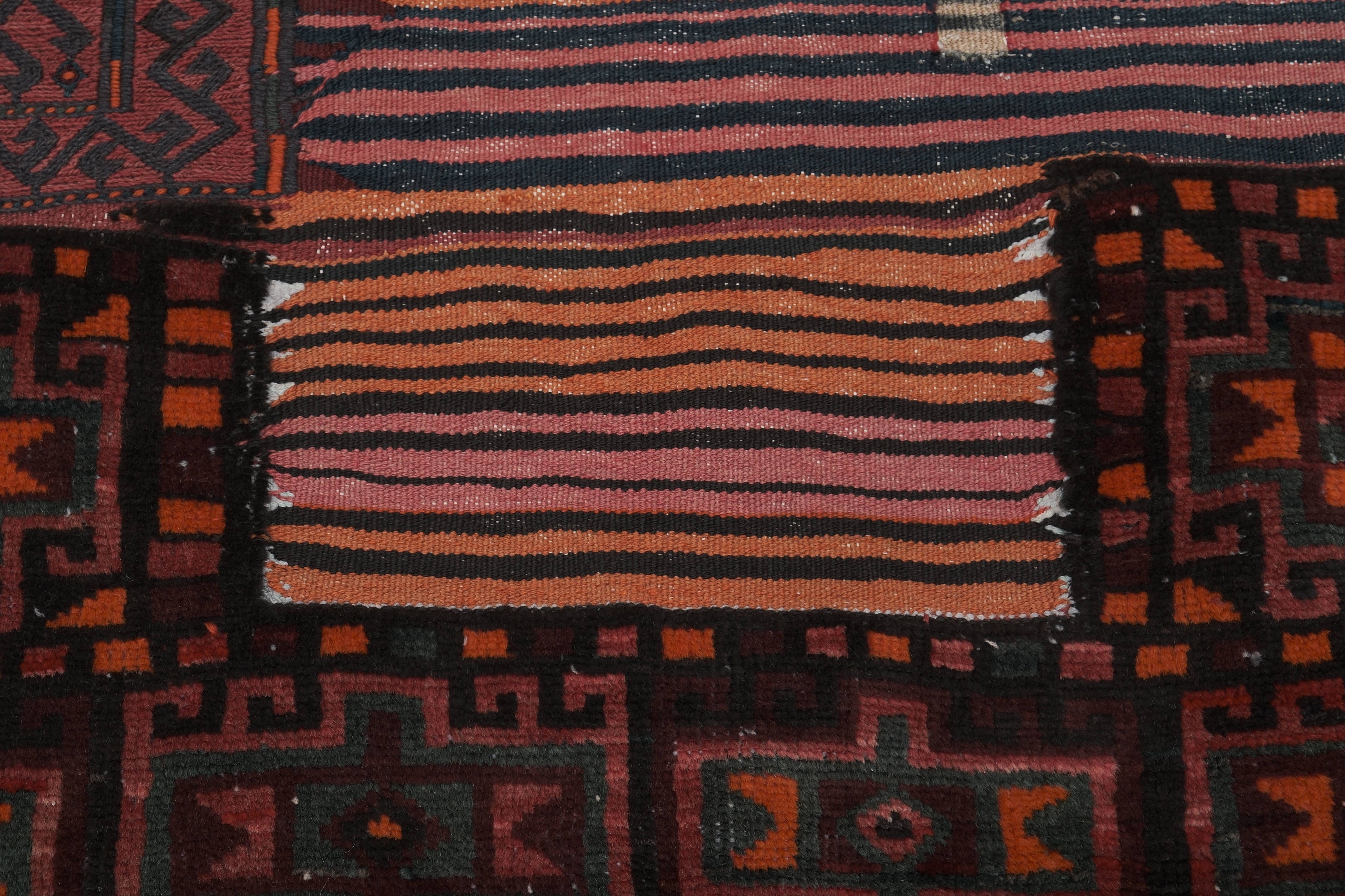 Vintage Turkish Anatolian Rug 3'5'' x 9'1''