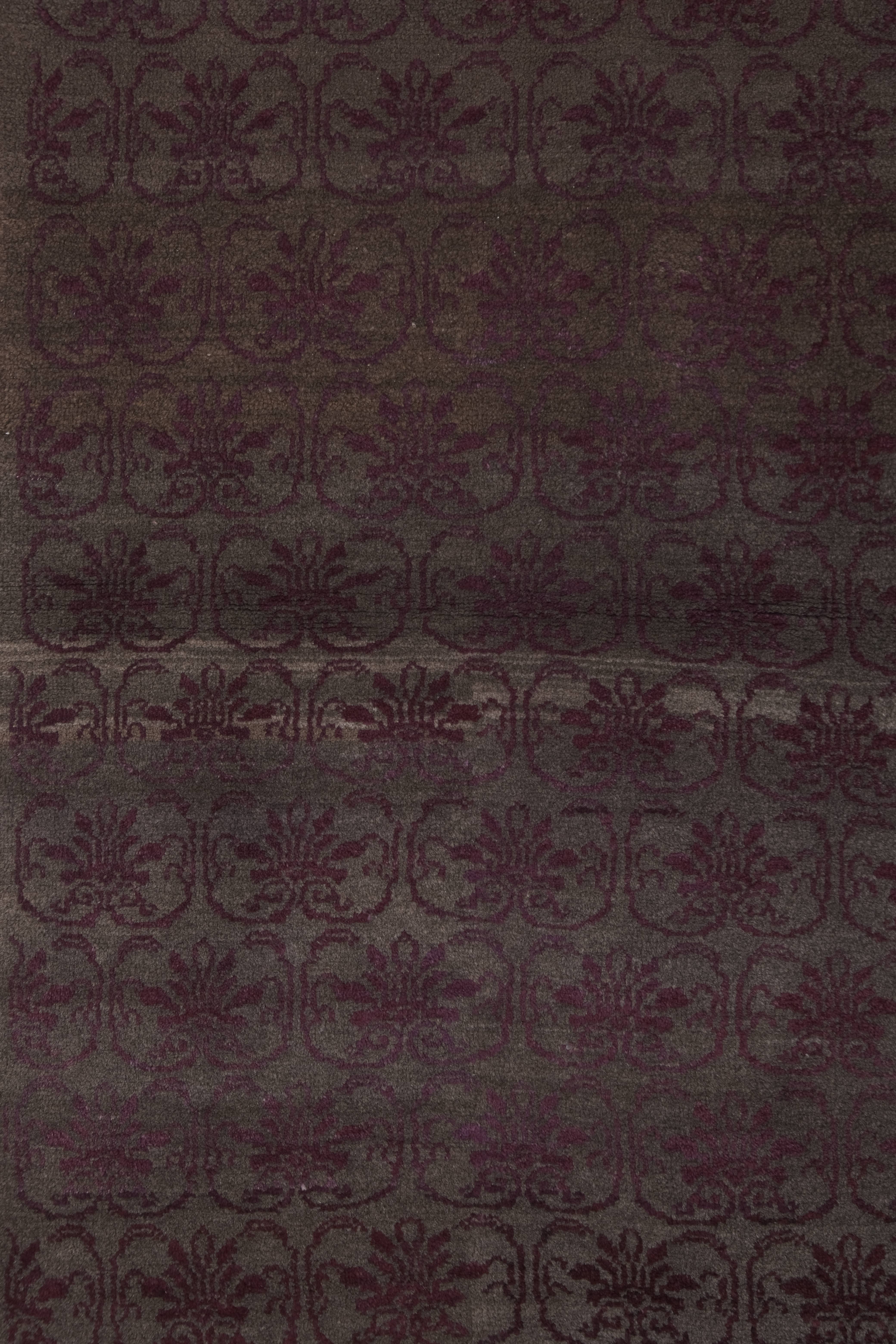 Vintage Turkish Shaggy Rug 3'3'' x 6'5''