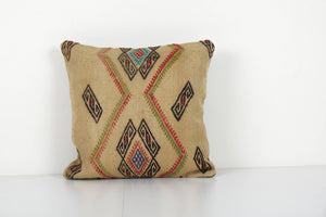 Kilim Pillow Cover | 16'' x 16''
