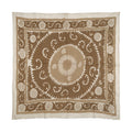 Hand-Embroidered Suzani Wall Hanging & Tablecloth 4'9'' x 5'7''