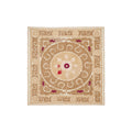 Hand-Embroidered Suzani Wall Hanging & Tablecloth 5'1'' x 5'3''
