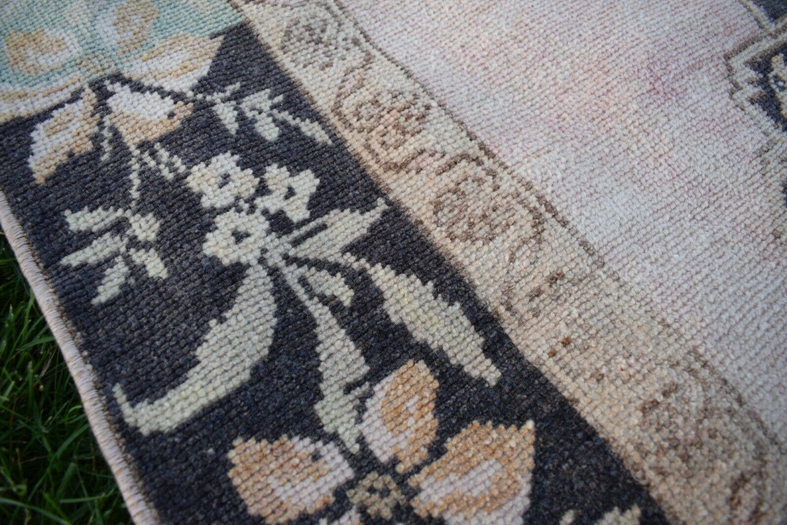 Vintage Oushak Rug 4'8'' x 13'3''