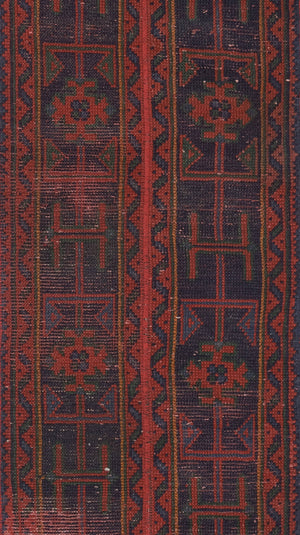 Vintage Oushak Runner 1'10'' x 11'1''