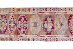 Vintage Herki Runner Rug 2'9'' x 10'7''