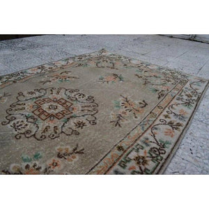 Vintage Oushak Rug 3'9'' x 6'10''