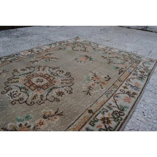 Vintage Oushak Rug 3'9'' x 6'10''