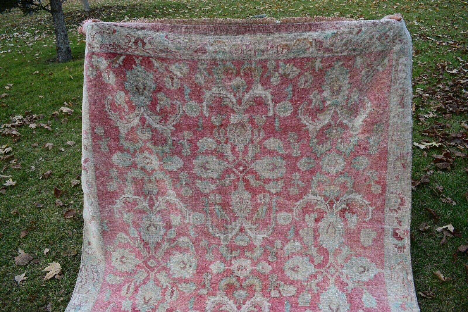 Vintage Oushak Rug 5'1'' x 9'1''