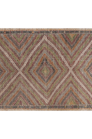 Vintage Turkish Kilim Rug 6'8'' x 10'4''