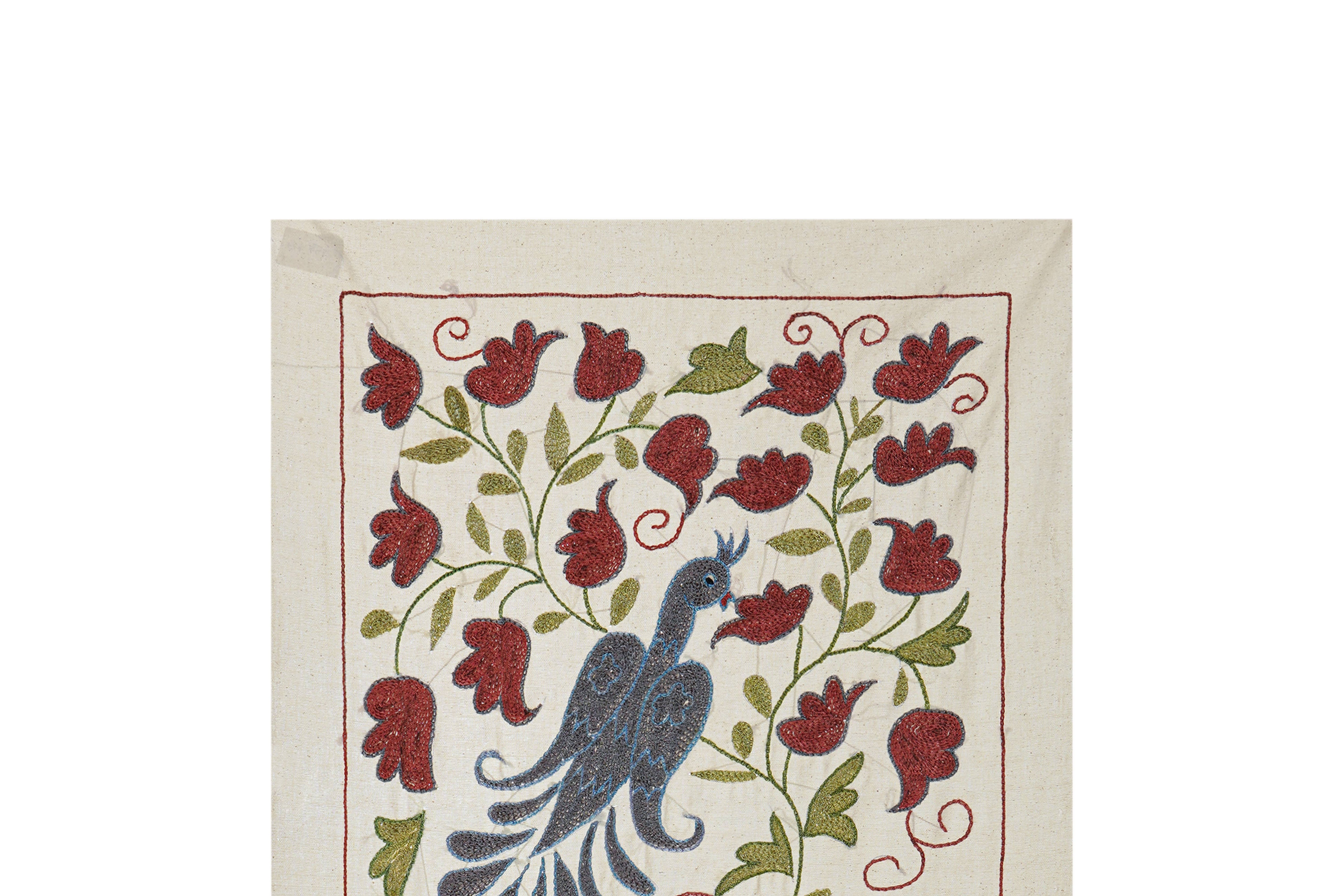 Swan Suzani Wall Hanging & Tablecloth | 20'' x 36''