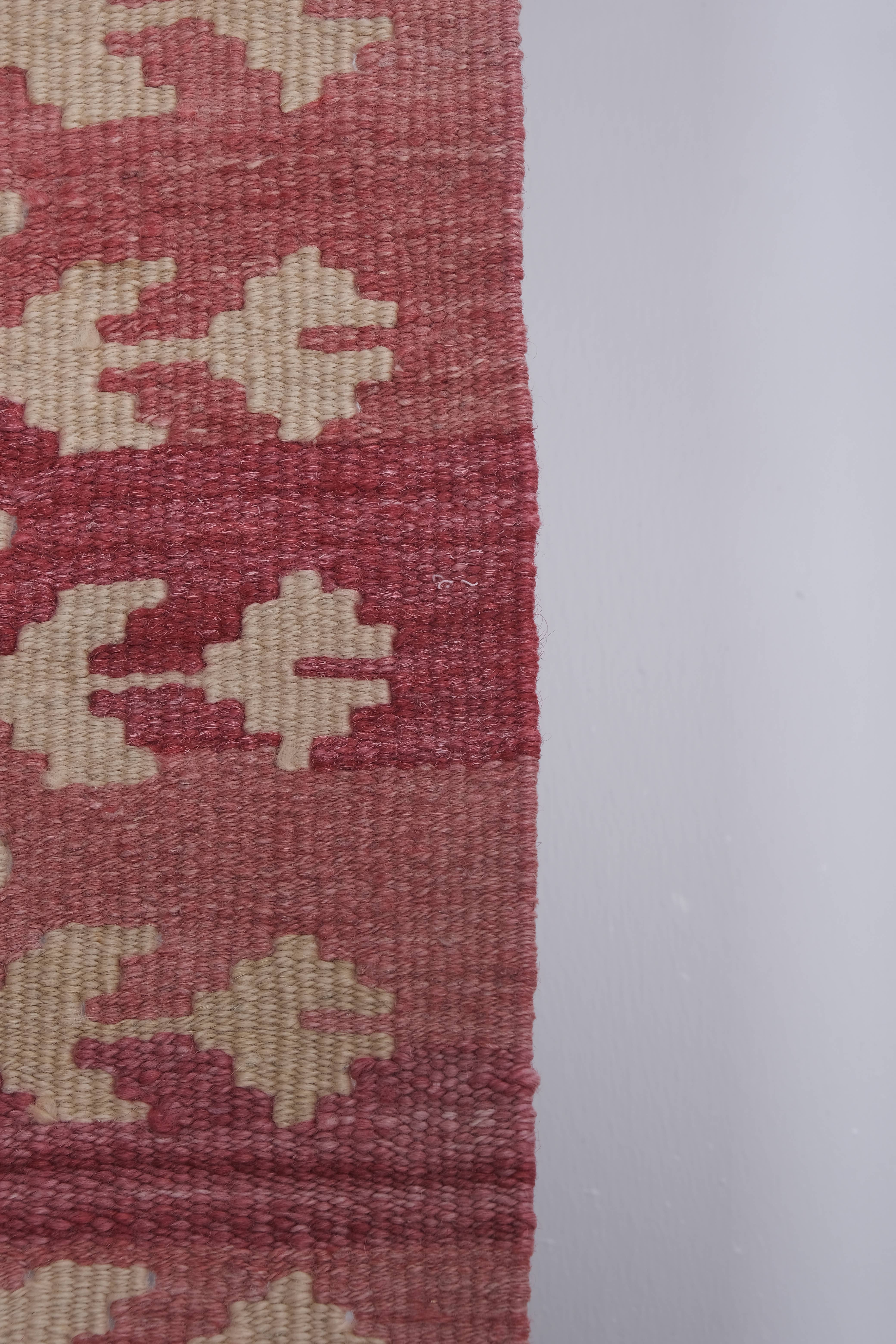 Vintage Kilim Runner 3'3'' x 15'