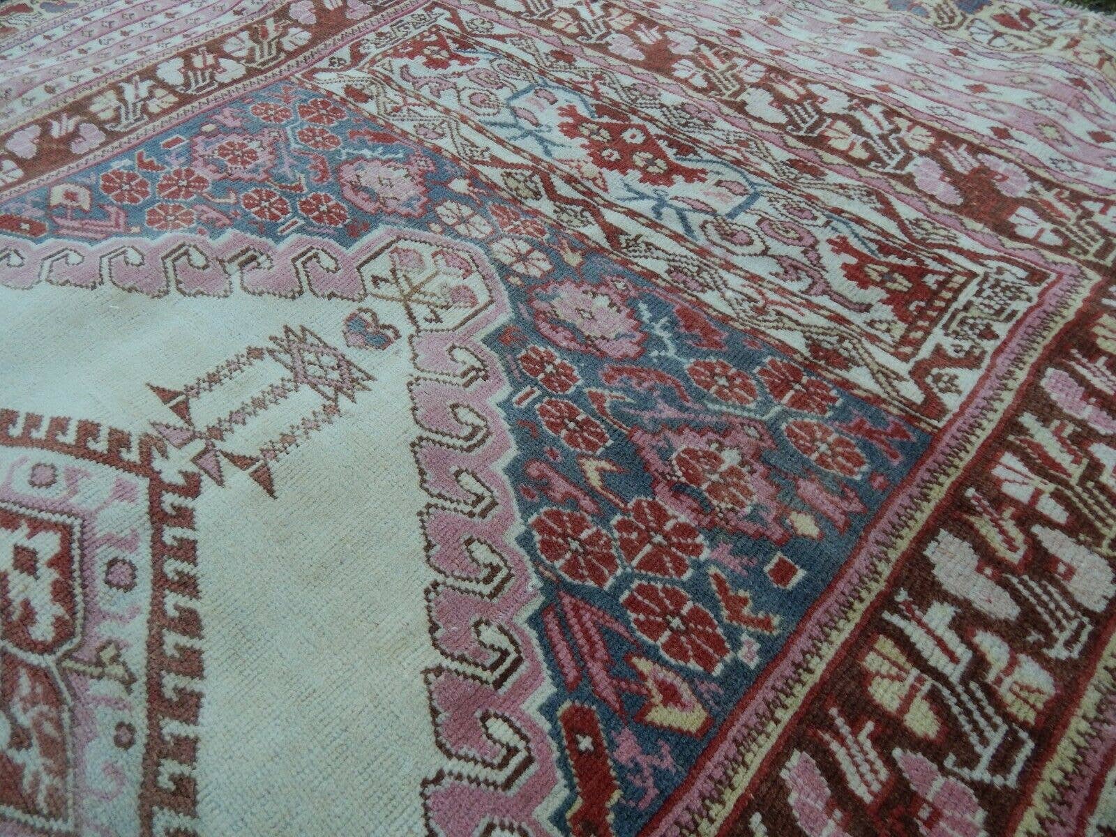Vintage Turkish Kars Rug 4'5'' x 6'
