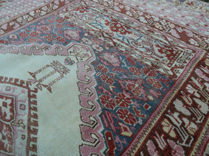 Vintage Turkish Kars Rug 4'5'' x 6'