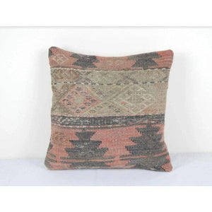 Kilim Pillow Cover | 16'' x 16''