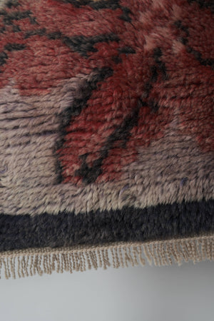 Vintage Turkish Tulu Rug 3'8'' x 5'7''