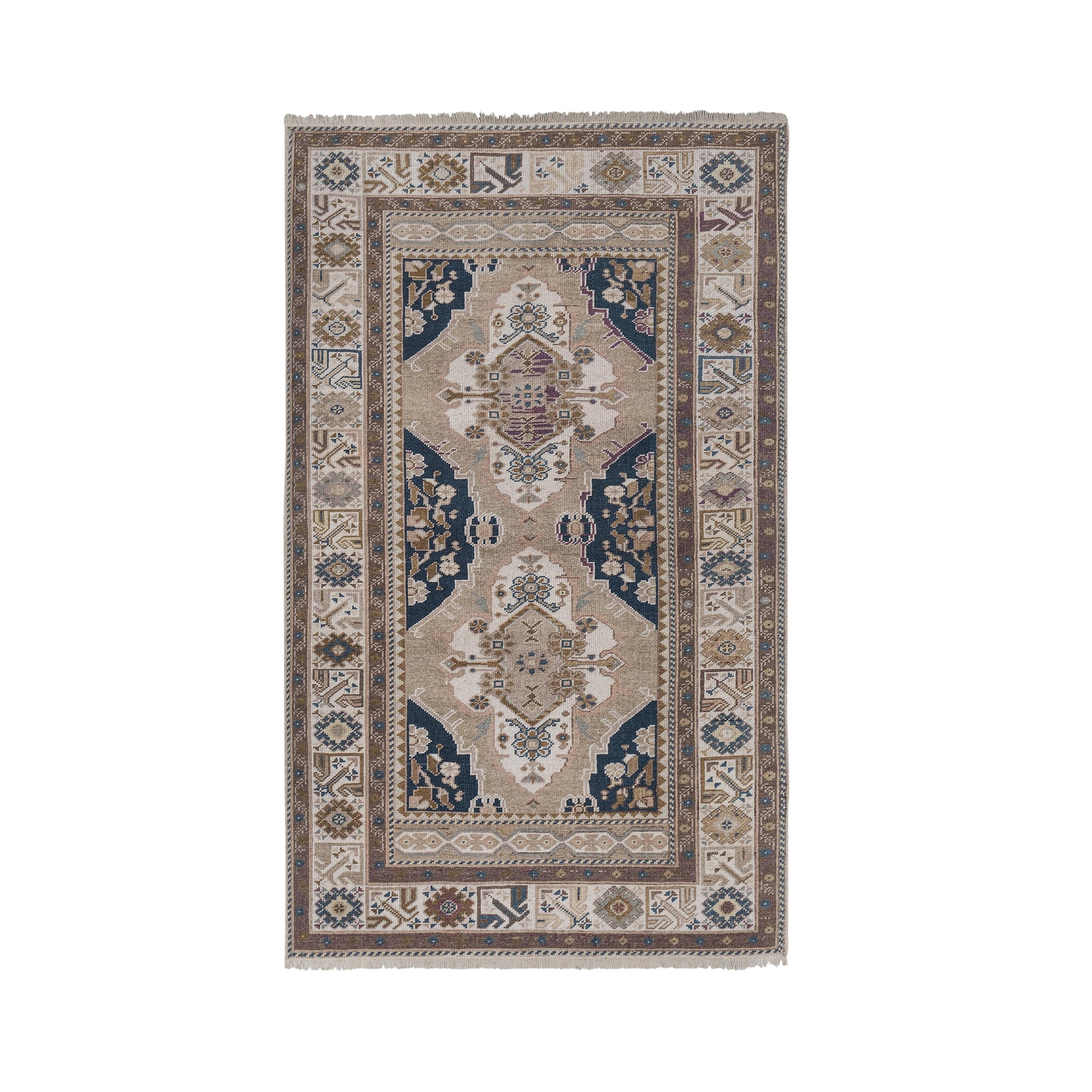 Vintage Oushak Rug 2'9'' x 5'1''