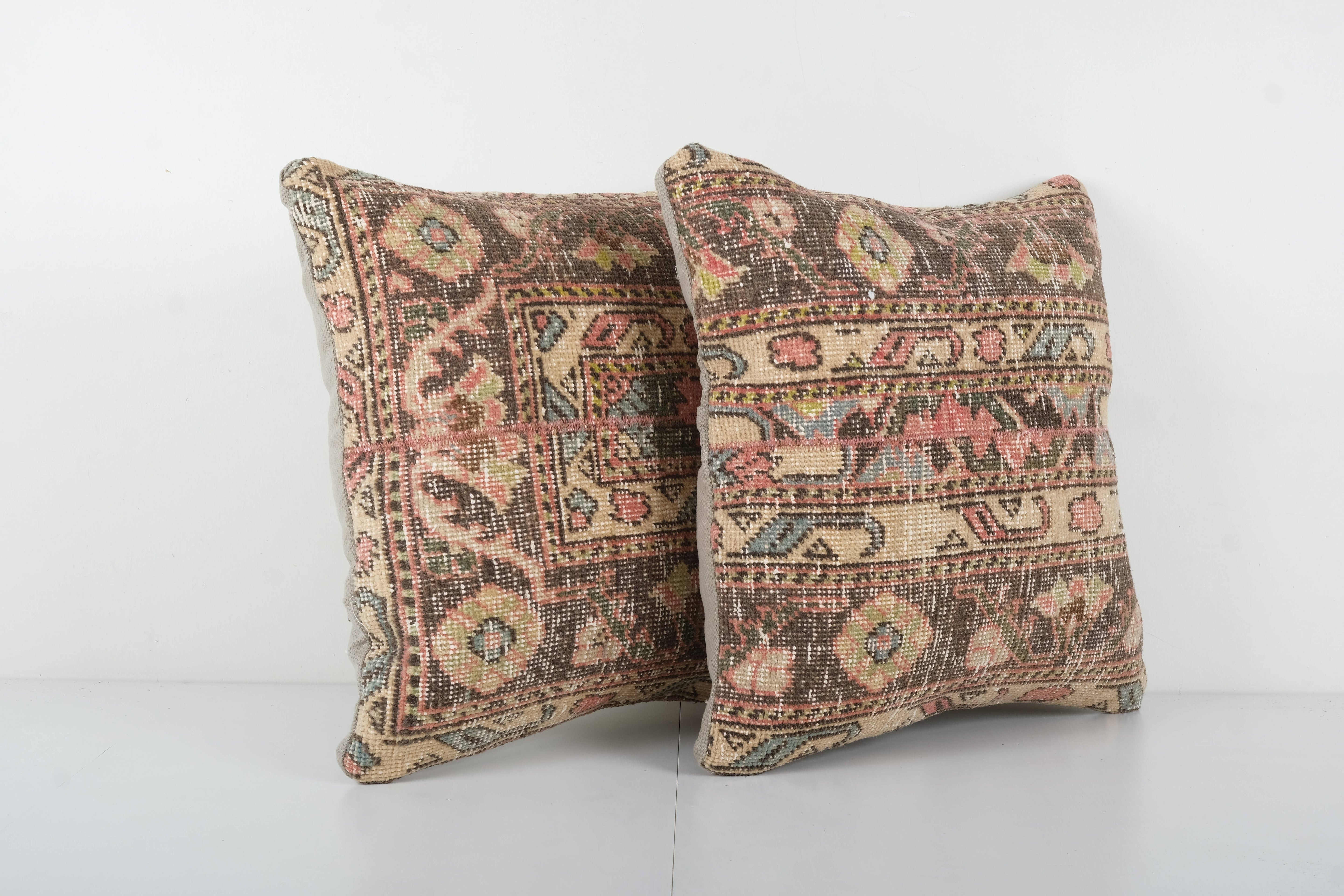 Rug Pillow Cover Set of 2 | 20'' x 20''