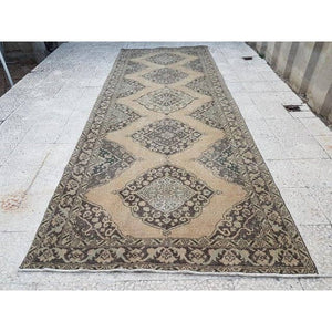 Vintage Oushak Runner 4'8'' x 12'10''