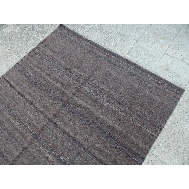 Vintage Turkish Kilim Rug 4'11'' x 5'1''