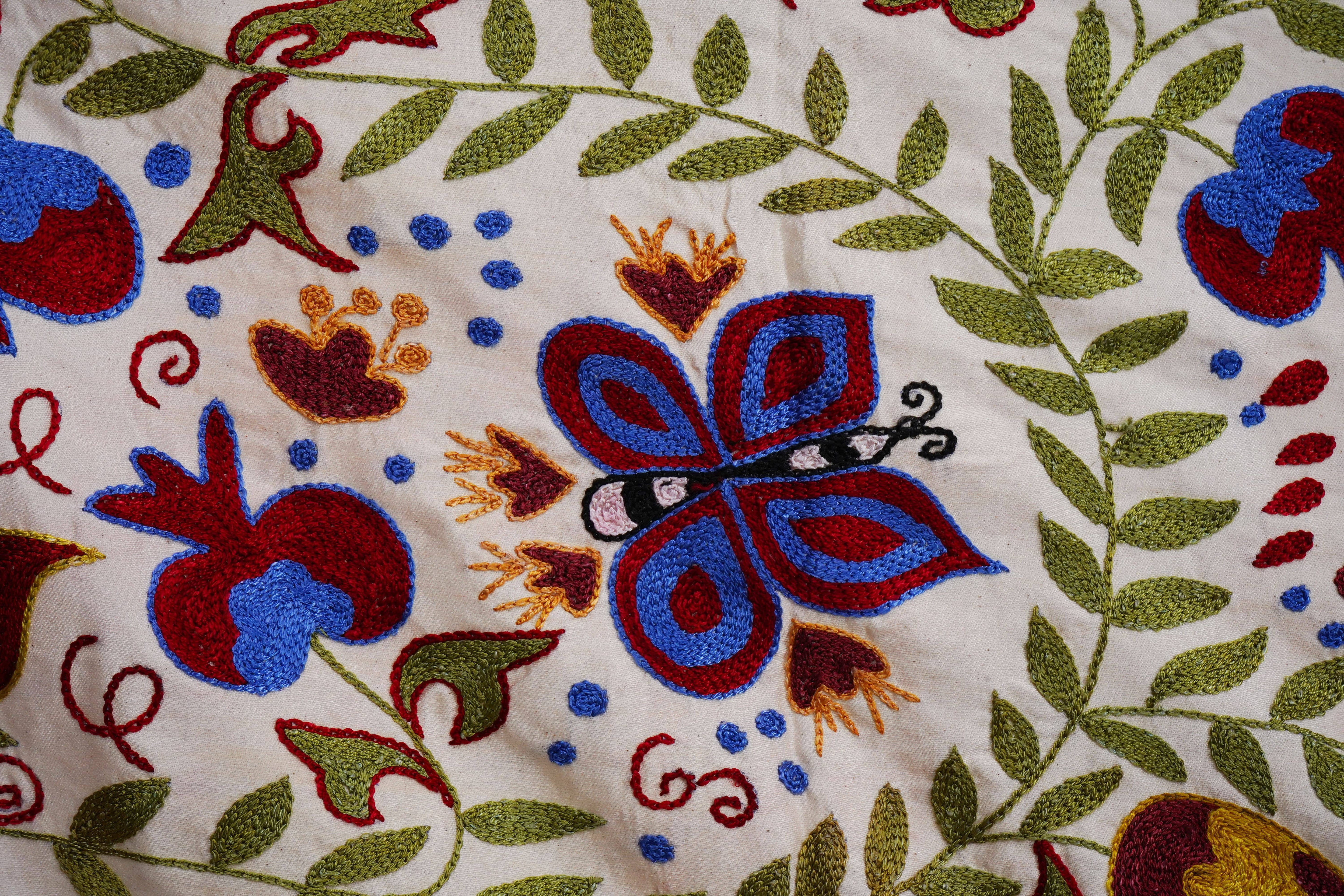 Suzani Wall Hanging & Bedspread | 3'7'' x 6'