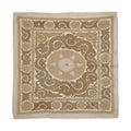 Hand-Embroidered Suzani Wall Hanging & Tablecloth 4' x 4'9''