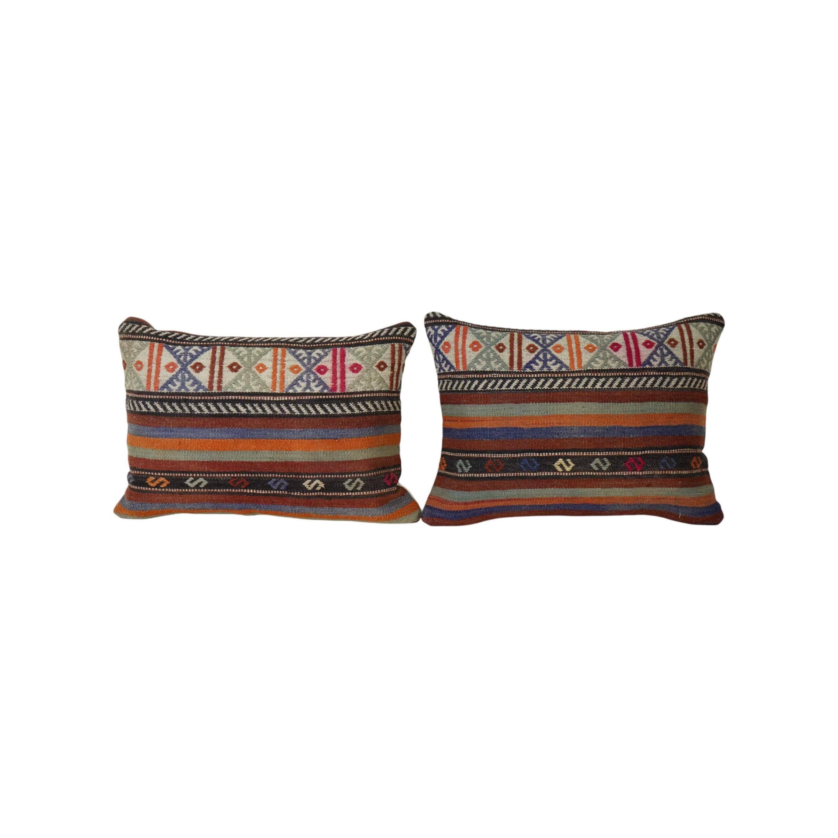 Kilim Pillow Cover Set of 2 | 18'' x 24''