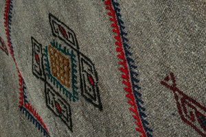 Vintage Turkish Kilim Runner 2' x 15'1''