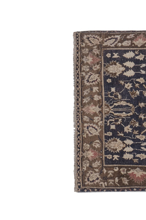 Vintage Turkish Karapinar Rug 4'3'' x 7'2''