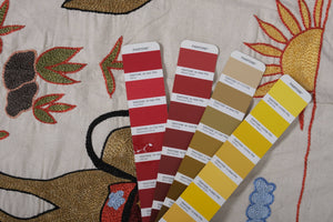 Suzani Wall Hanging & Tablecloth | 20'' x 58''