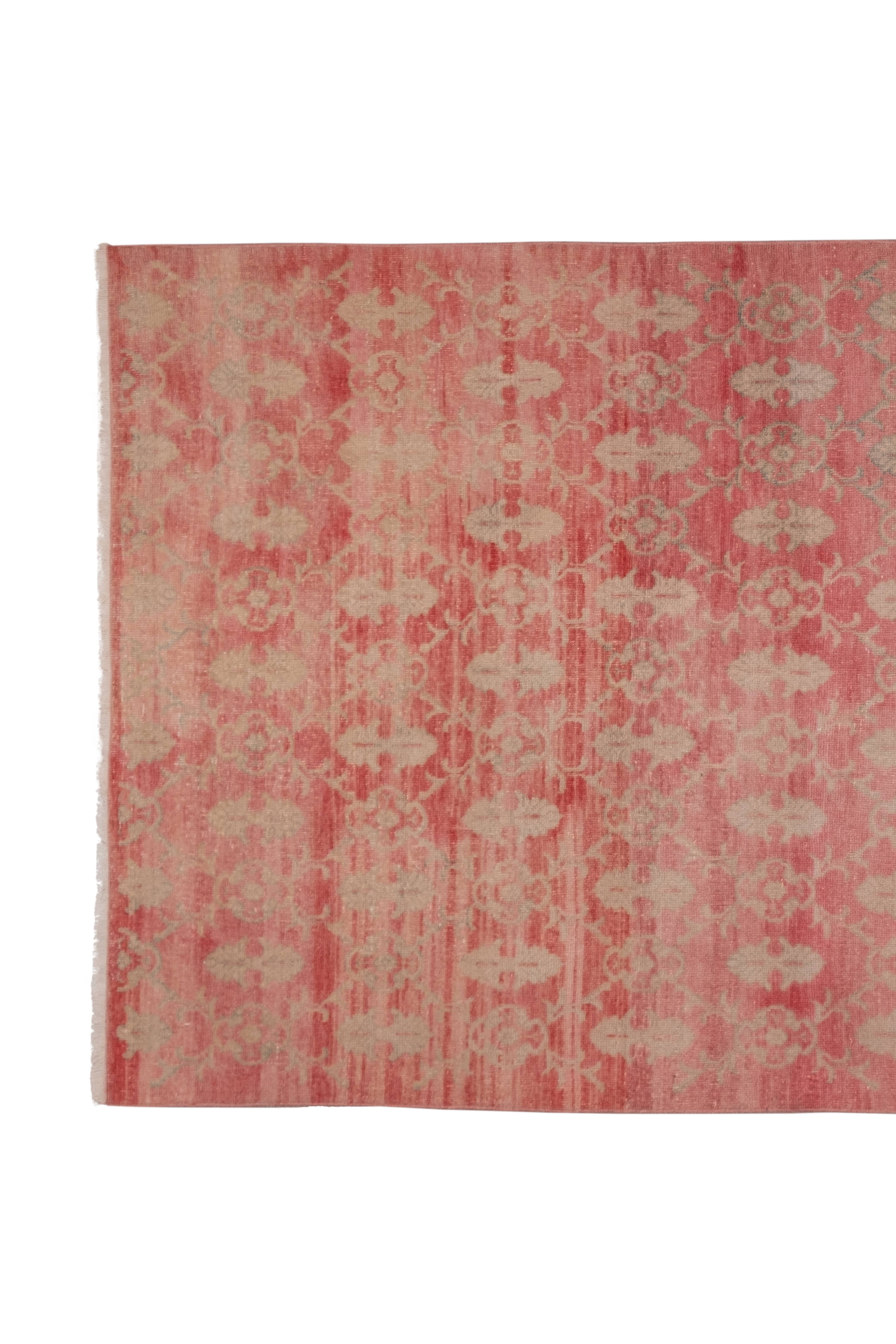 Vintage Turkish Karapinar Rug 5'3'' x 10'8''