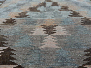 Vintage Turkish Kilim Rug 4'8'' x 9'4''