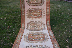Vintage Oushak Runner 4'4'' x 15'4''